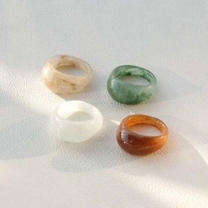 Minimalist Resin Ring (1pc)